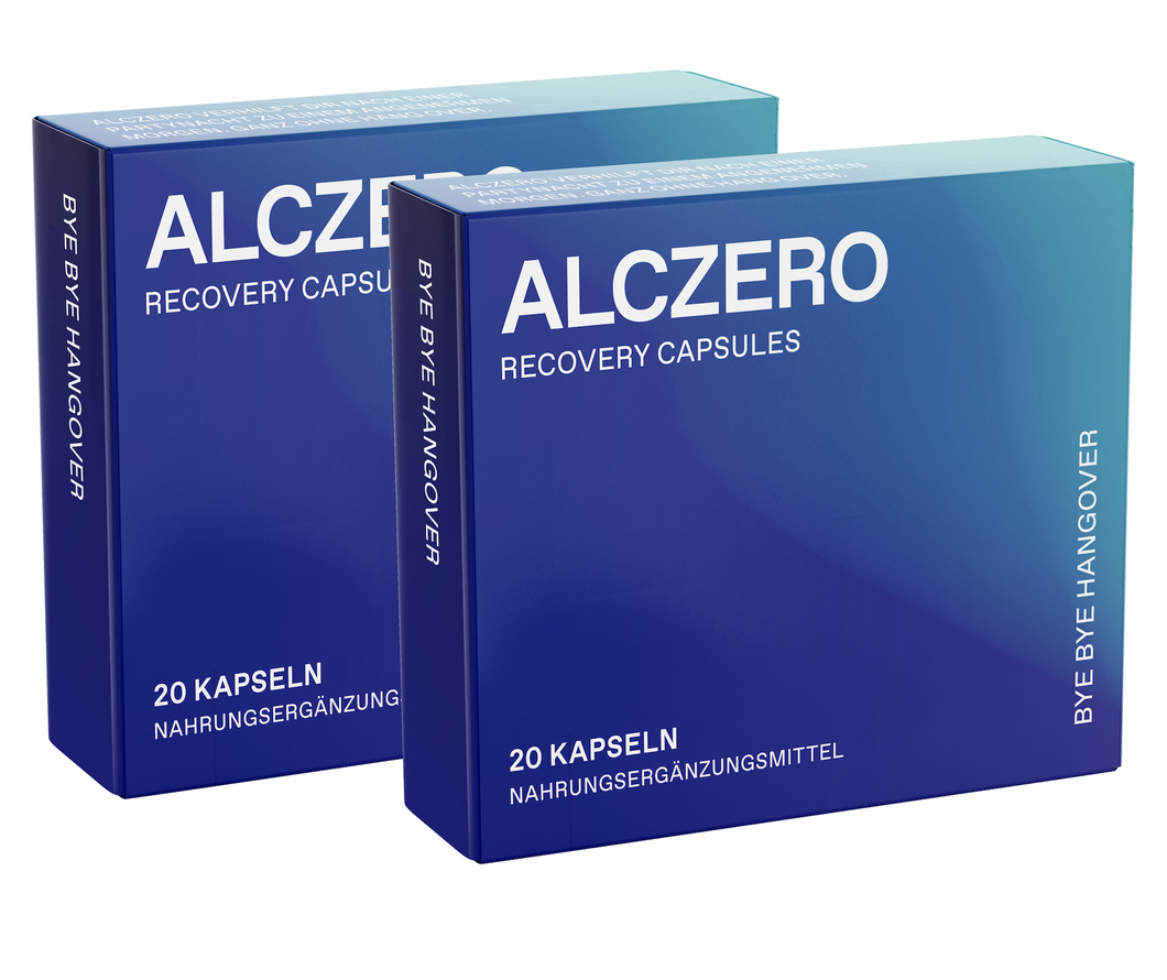ALCZERO Recovery Capsules | 2er Set