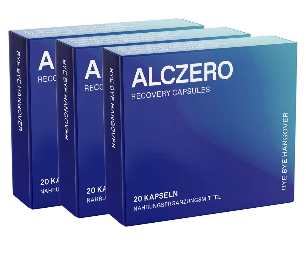 ALCZERO Recovery Capsules | 3er Set